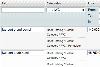 Search by Multiple Products SKU’s