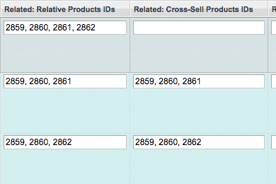 Search by Related (Cross-, Upsell and Related Products)