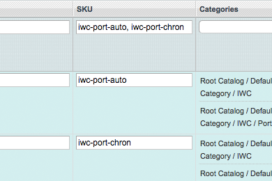 Search by Multiple Products SKU’s